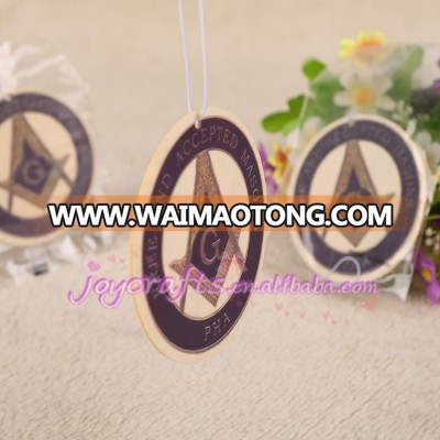 Wedding or Promotion Gifts Mason Design Car Air Freshener