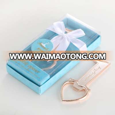 Christmas Gifts Wedding Favors or Baby Shower Gifts Elegant Blue Box Gold Number One 1 Love for Ever Design Baby Bottle Opener