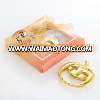 Wedding Favors Elegant Gold Cute Pumpkin Design Bottle Opener